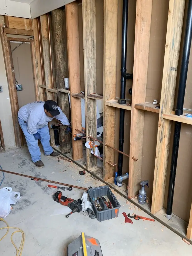 Commercial rough-in plumbing for Commercial Plumbing in Harford - Echodale - Perring Parkway